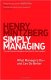 Simply Managing: What Managers Do - and Can Do Better